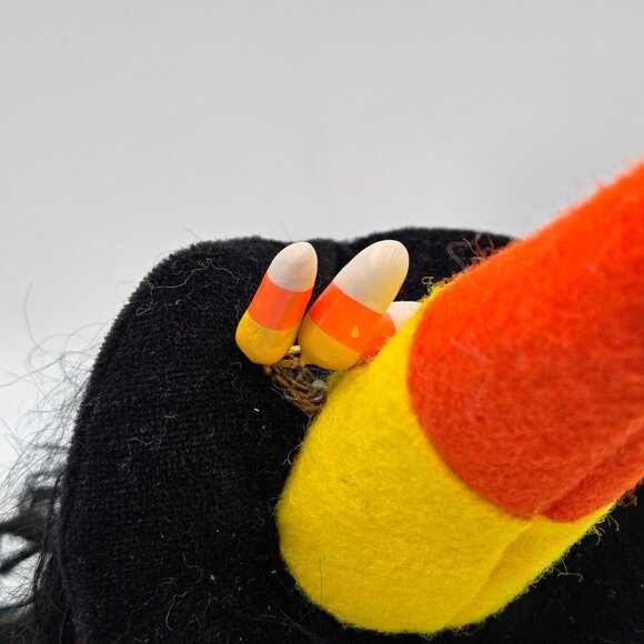 Annalee Candy Corn Witch Mouse Doll Halloween 2009 Retired Read - Picture 9 of 14